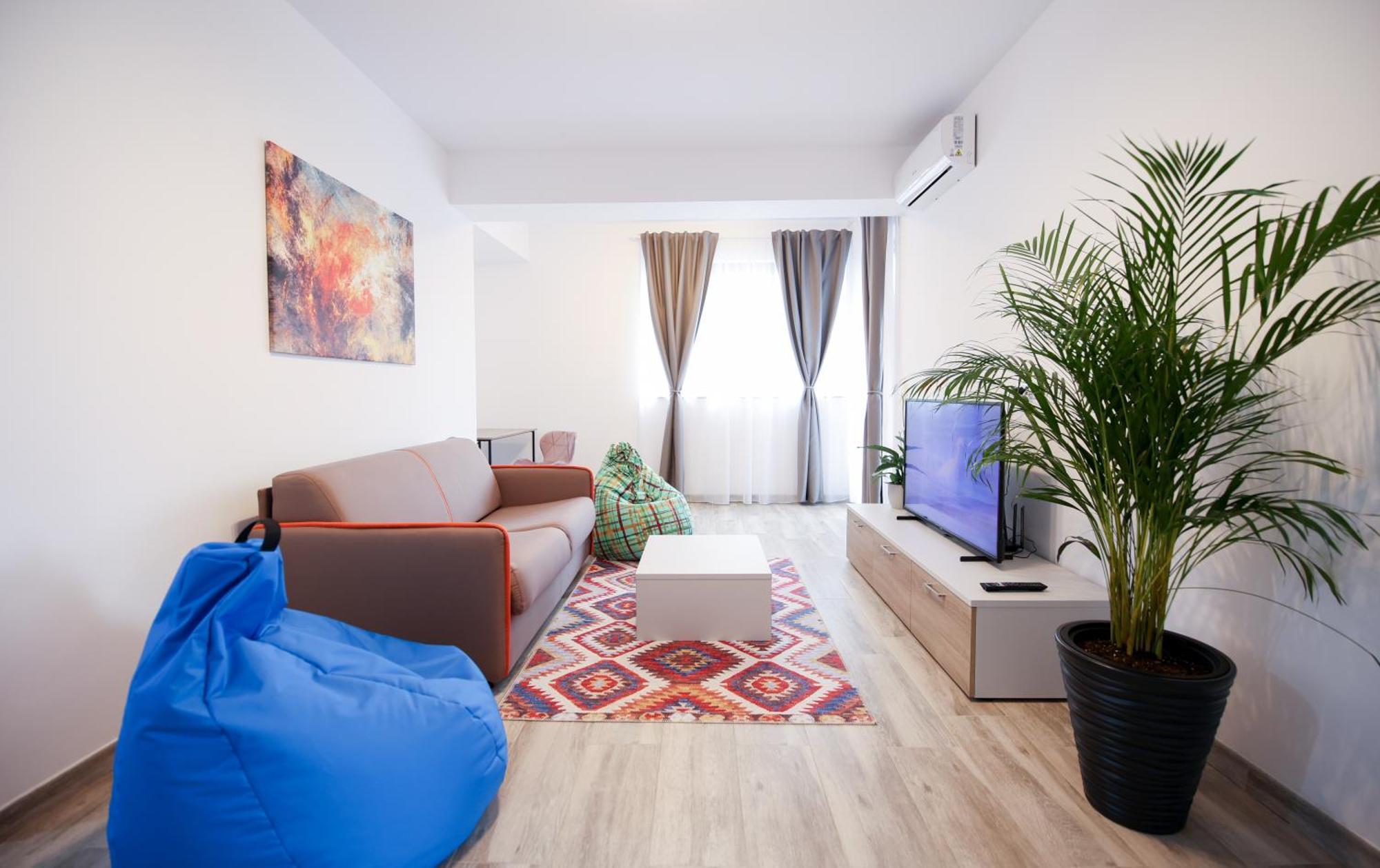 Vitan Central Oasis - Free Secured Private Parking - Self Check-In - Bukares Bagian luar foto
