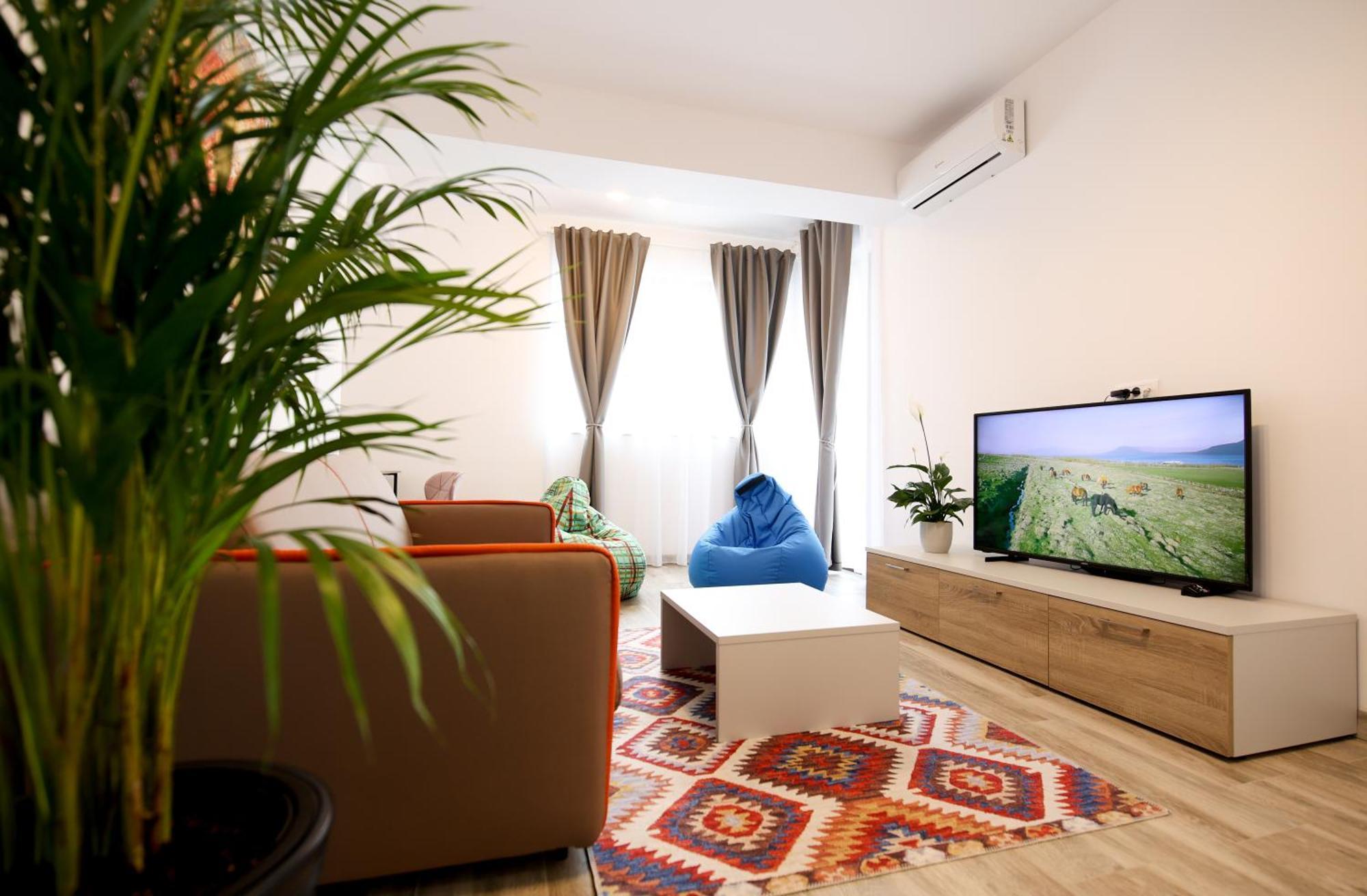 Vitan Central Oasis - Free Secured Private Parking - Self Check-In - Bukares Bagian luar foto