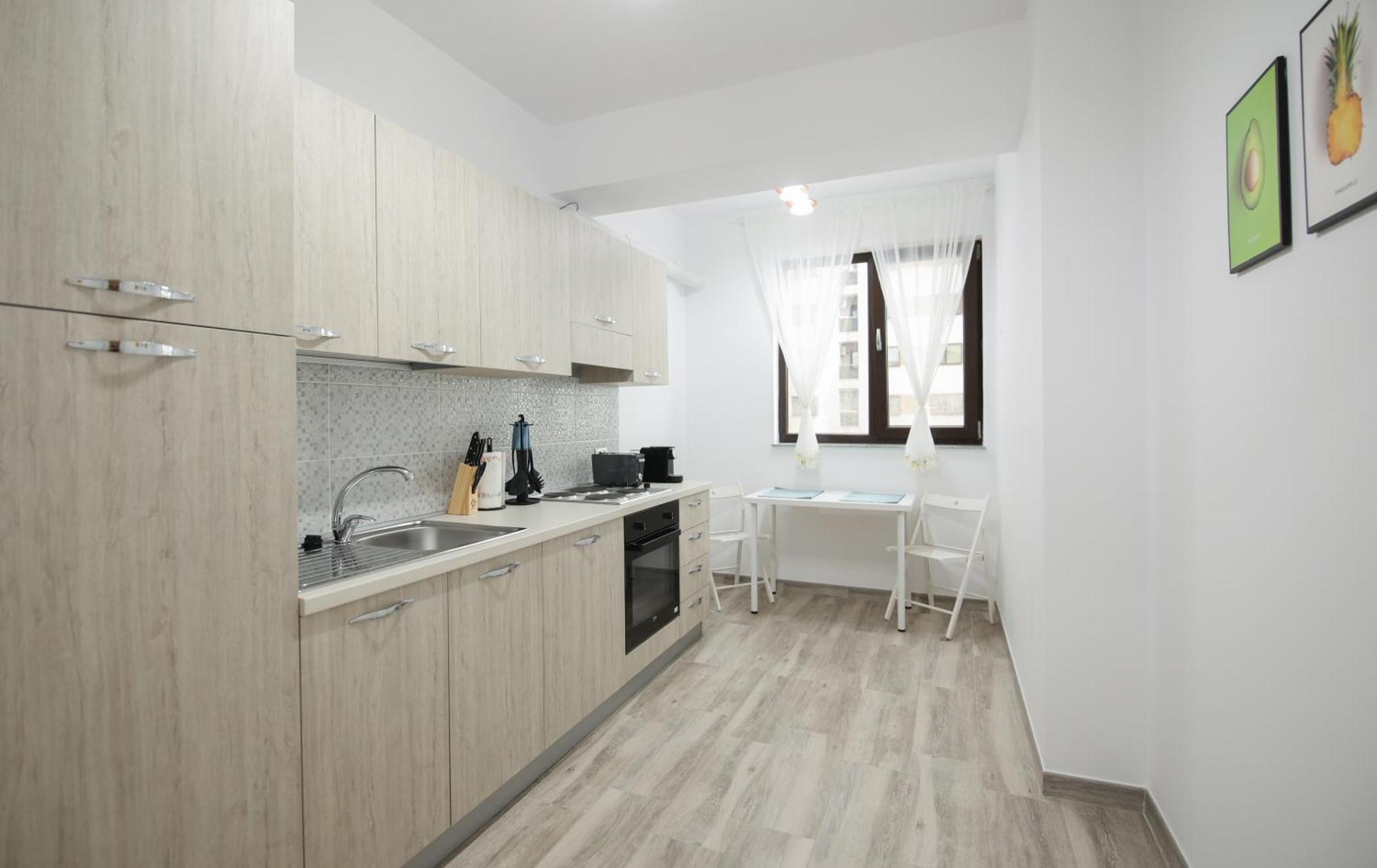Vitan Central Oasis - Free Secured Private Parking - Self Check-In - Bukares Bagian luar foto